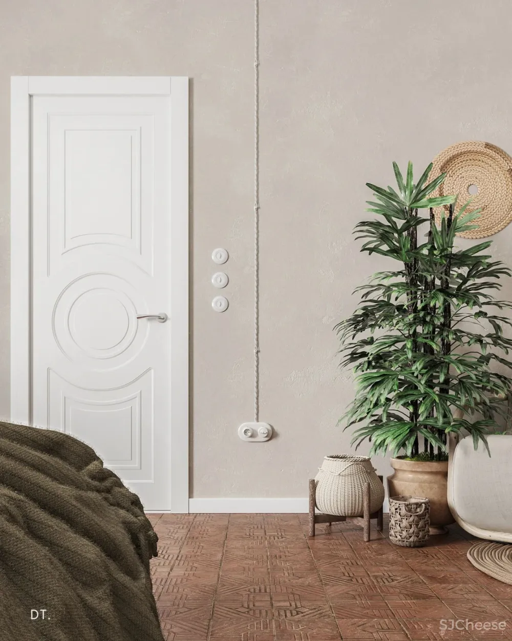 慵懒质朴空间,给予生活一份温柔