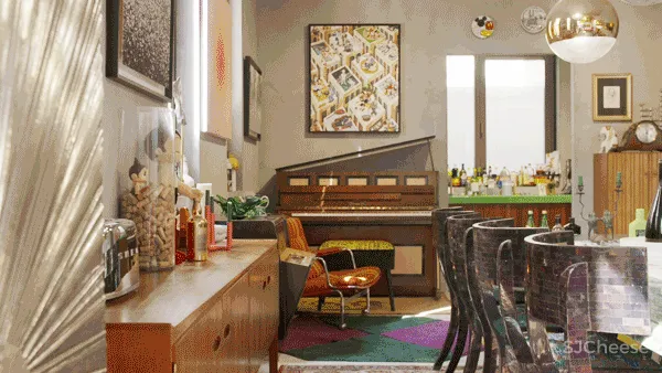 北京宅男一个人住5层别墅,却只睡1米的床