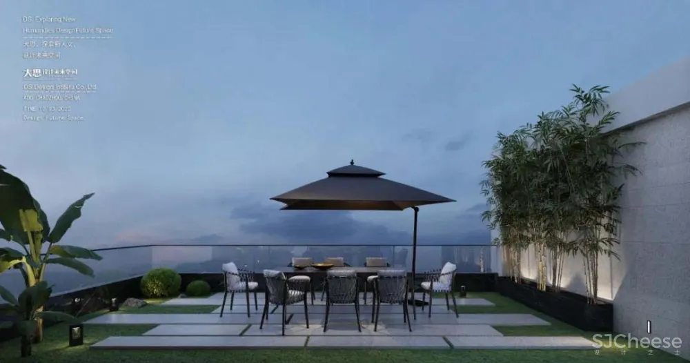 大思设计 | 虚致吉祥-极简新中别墅