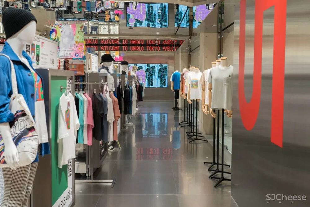 优衣库全球最大旗舰店开幕,裸露的混凝土框架让人惊艳!