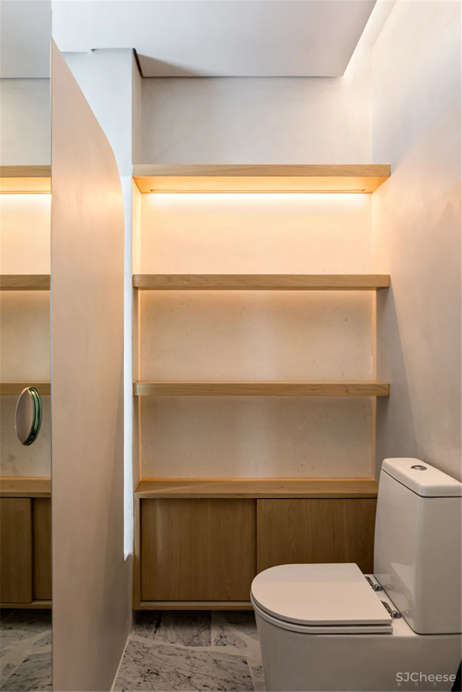 165㎡ 两室一厅, 阳台这样设计让客厅增大一倍