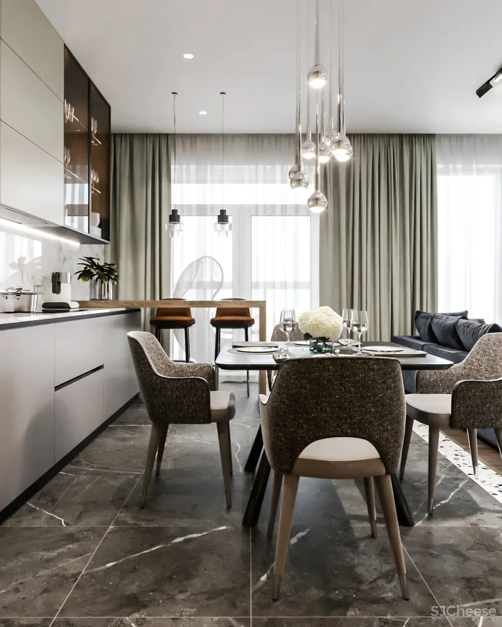 104㎡轻奢美宅！