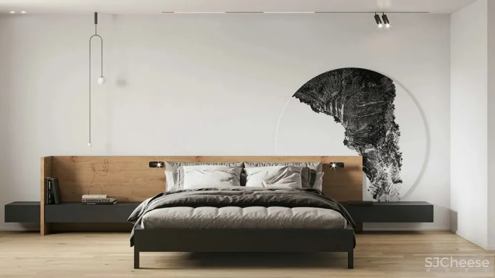 白墙太单调,用水磨石做墙面更显精致