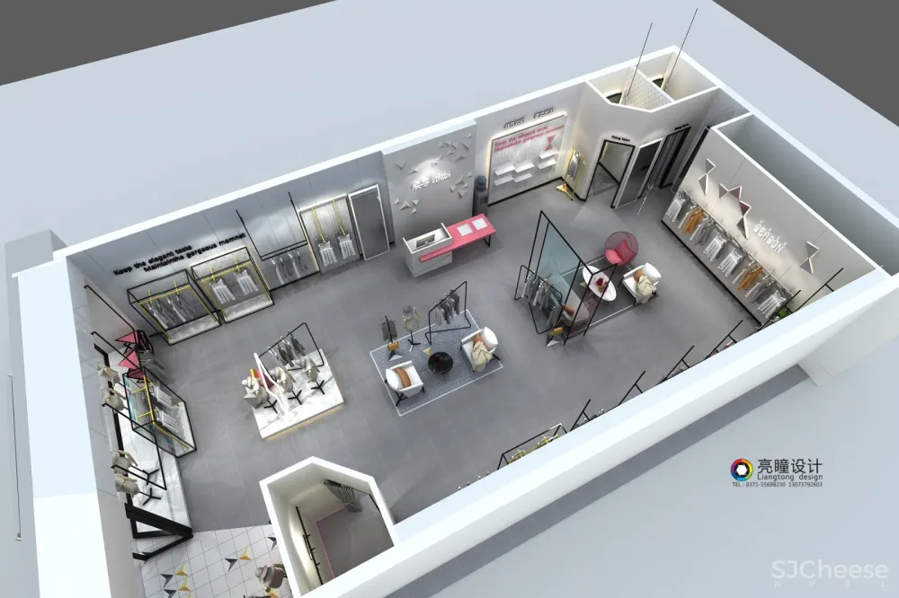 克莱因设计丨焕季品牌女装店