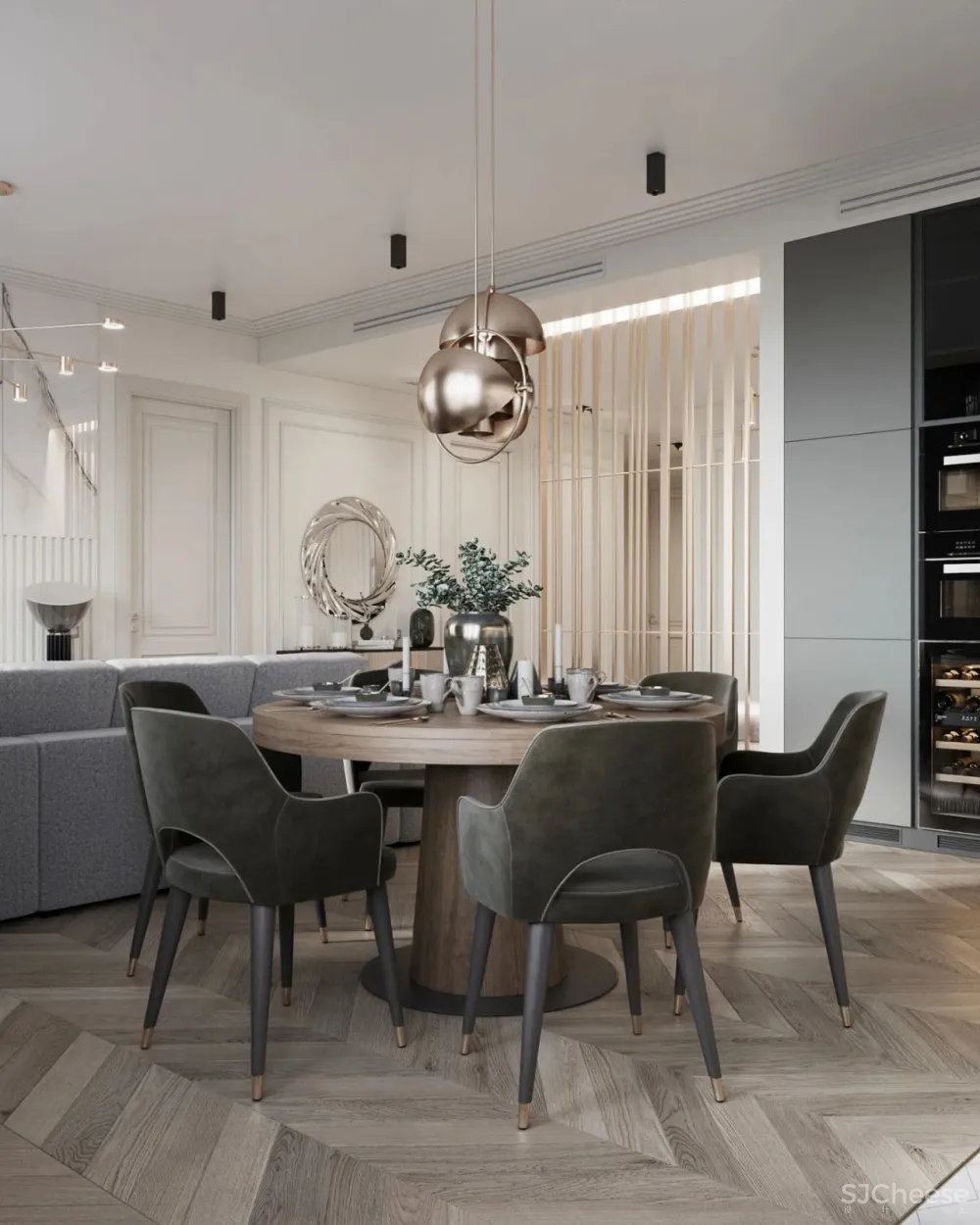 灰白 木色,尽显高雅知性!