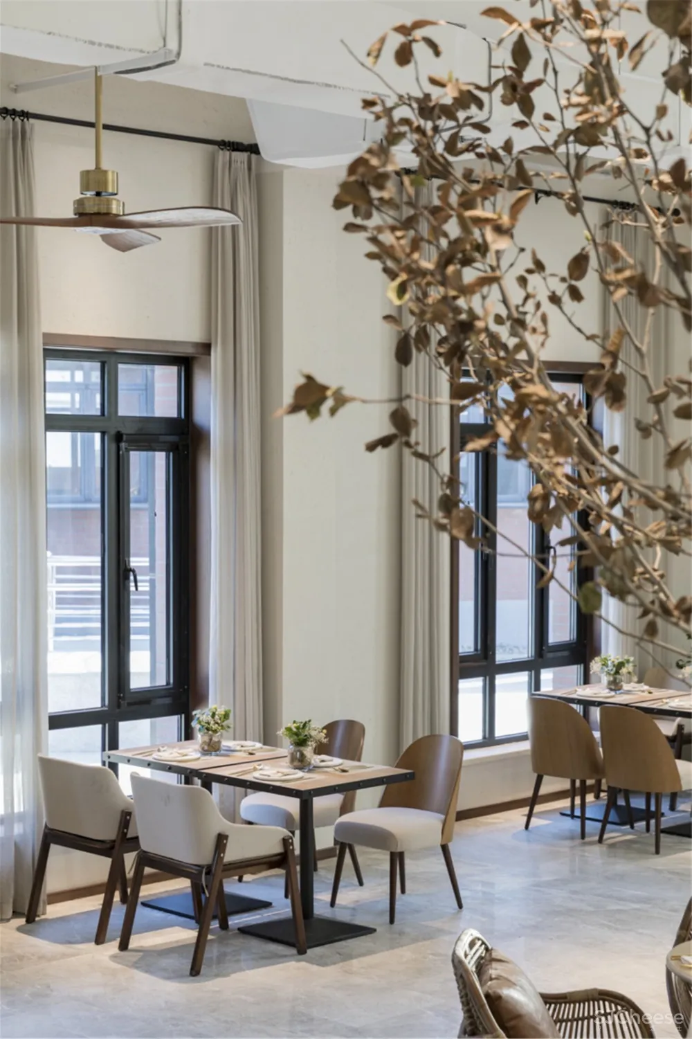 天使湾书咖会客厅 山房筑设计