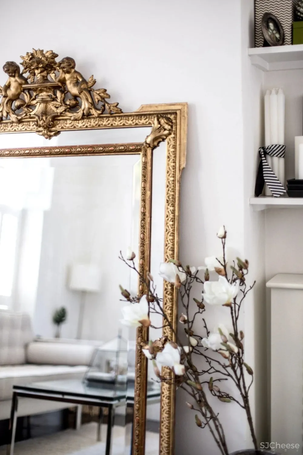 家居圈的时髦精都是这么用镜子的......