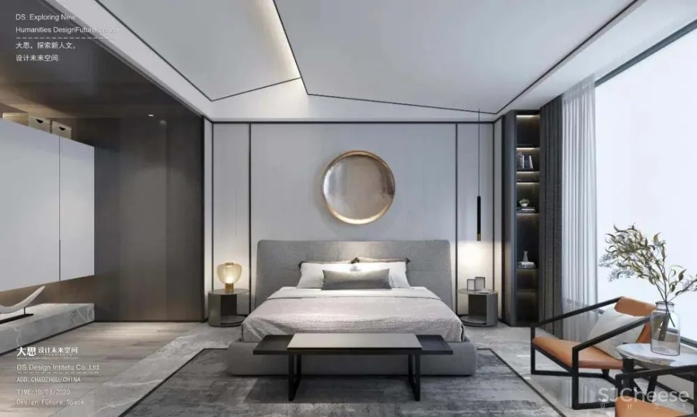 大思设计 | 虚致吉祥-极简新中别墅