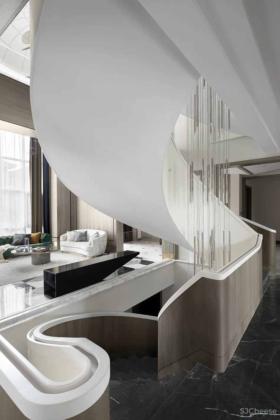 首发 I 700㎡私人别墅,超美的色彩设计!