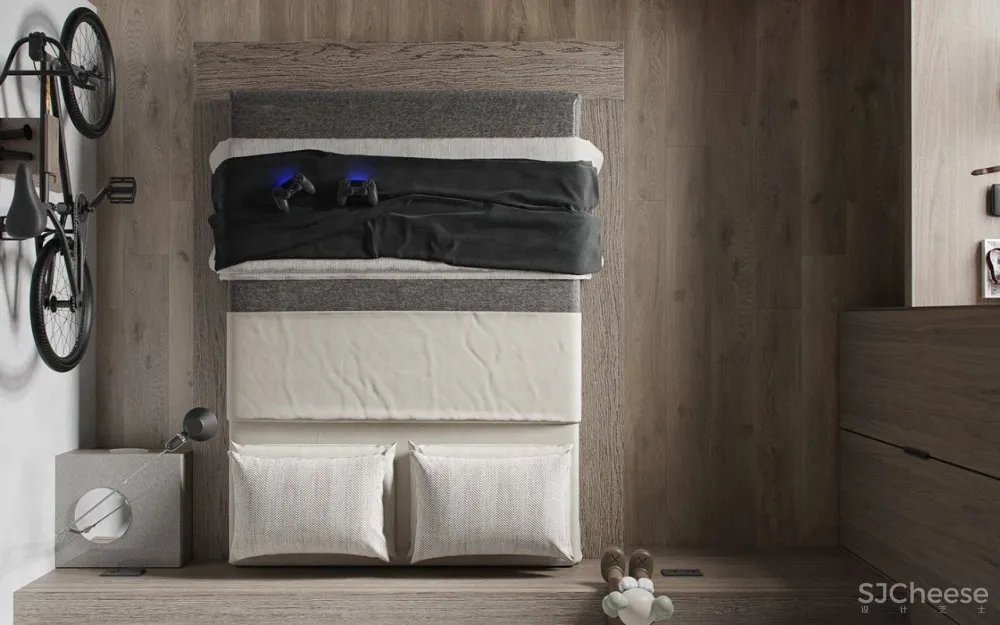 舒适的高级灰空间