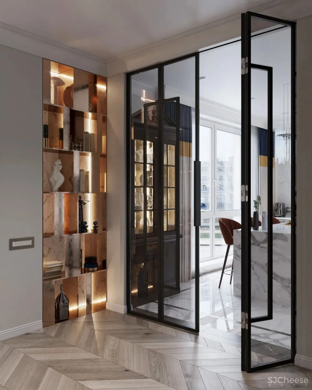 灰白 木色,尽显高雅知性!