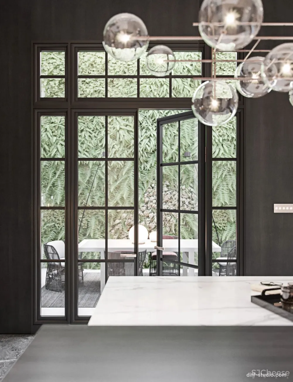 Diff新作 北京轻奢私宅,质感满分!