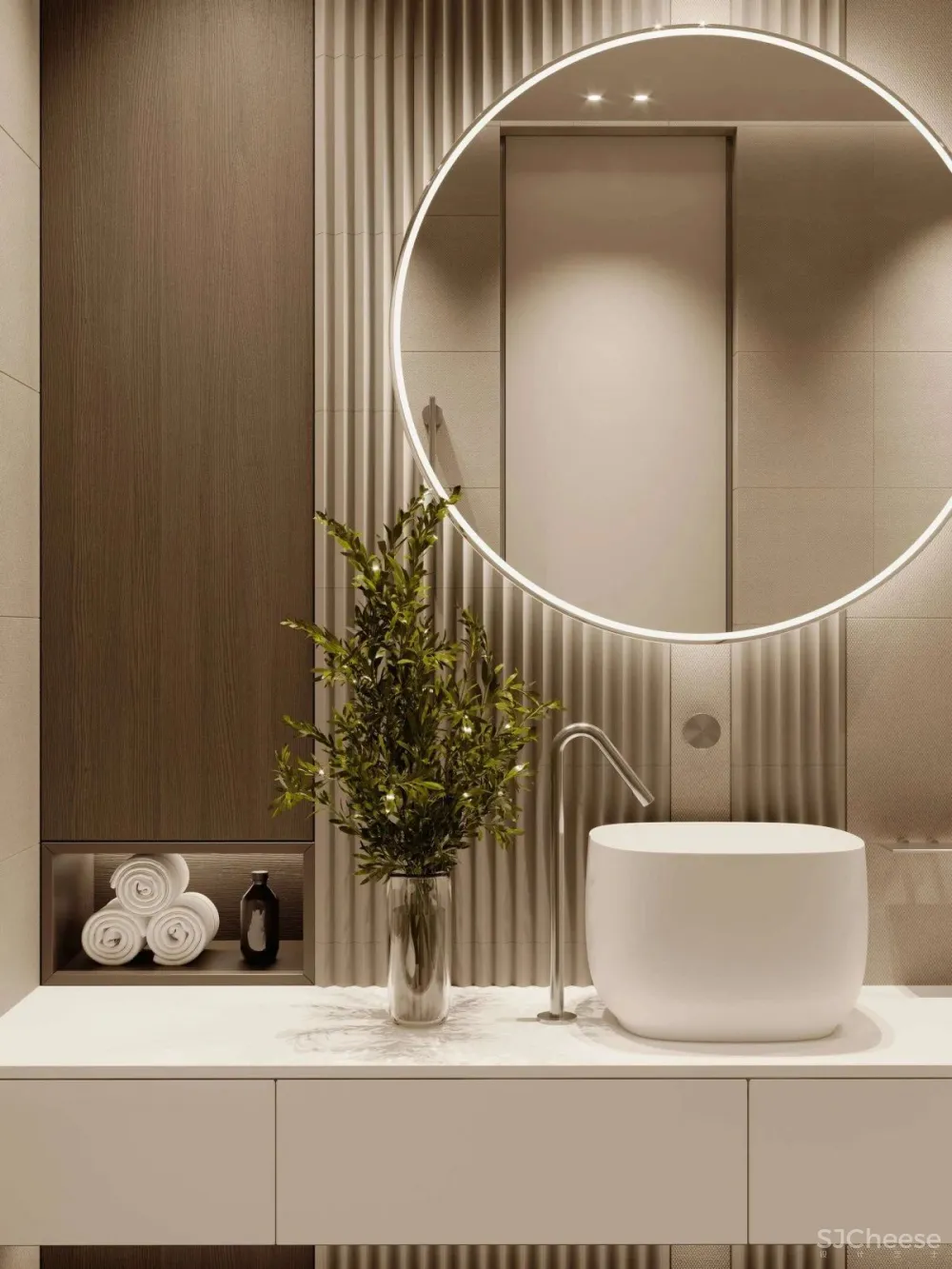 撞色高级灰私宅,彰显极简生活的至高美学!