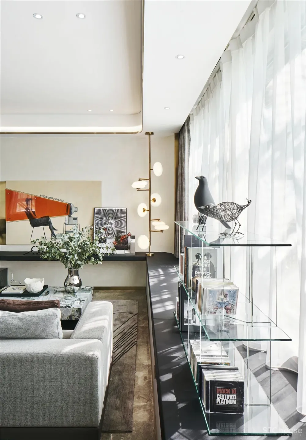 刘荣禄设计新作 雅奢空间设计,描绘都市新贵新生活