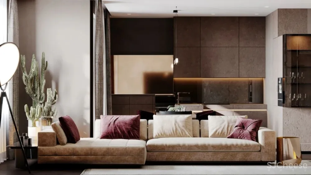 86㎡优雅紫私宅，令人无法抗拒的知性美！