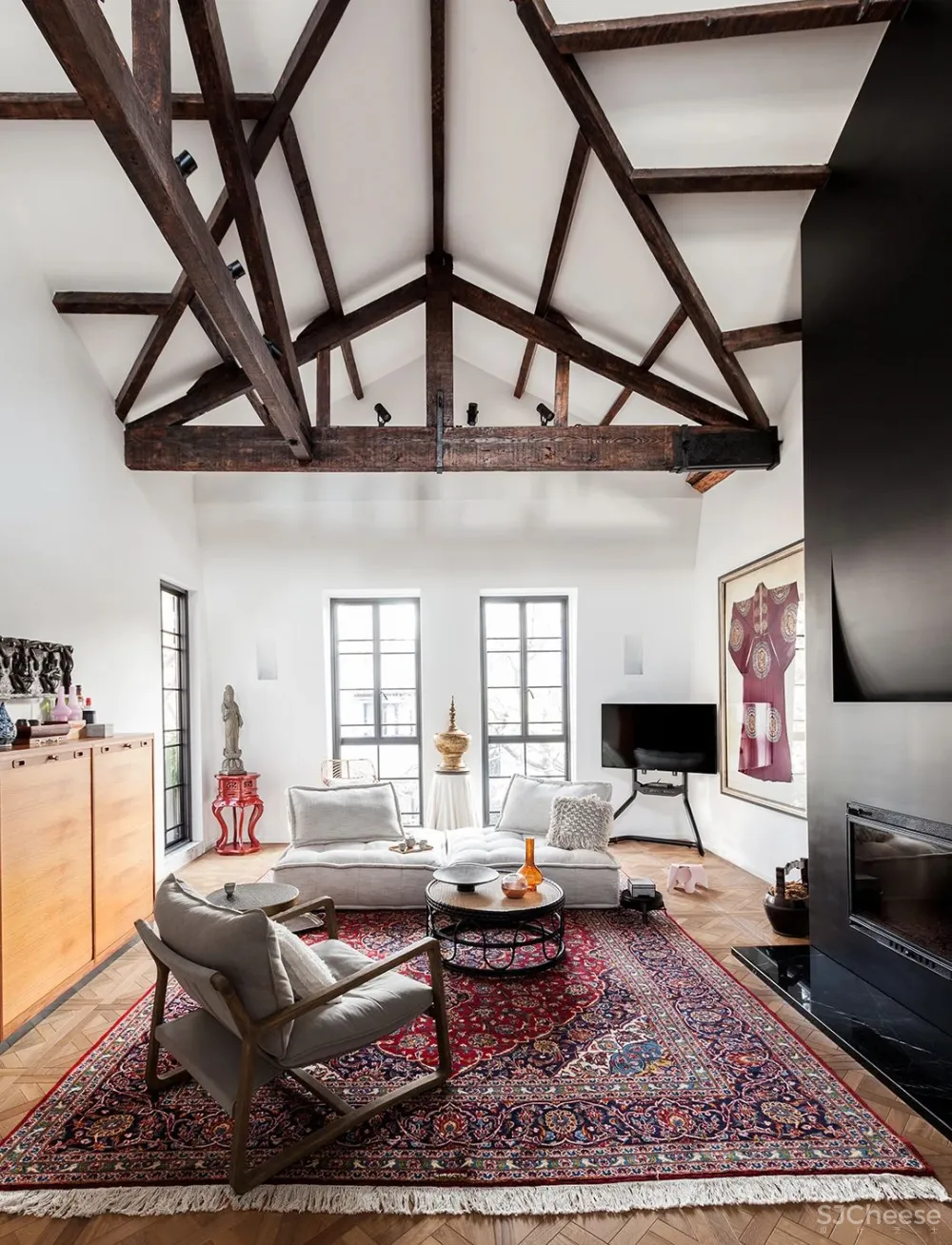 弄设计:得云茶楼成都太古里店,一幅美丽的画卷!