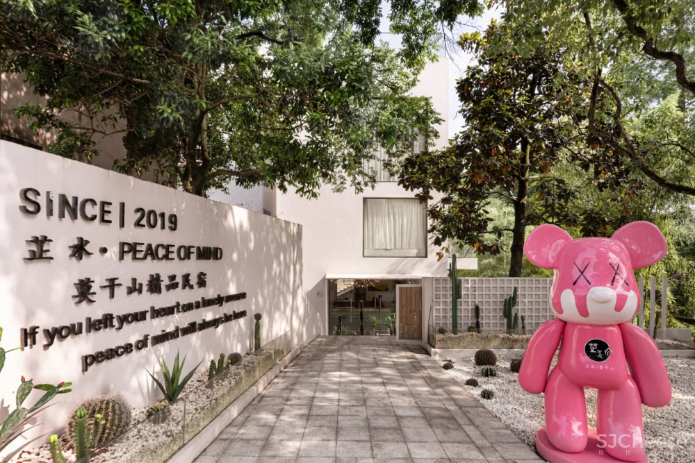 莫干山云端新宿!2000 m²摩洛哥花园私藏游乐园,loft亲子滑梯房,露台无边泳池超隐秘!