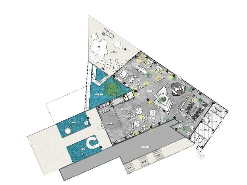 迪梵宜 × 九洲・云栖湖艺展中心:空间,在蔓延中生长