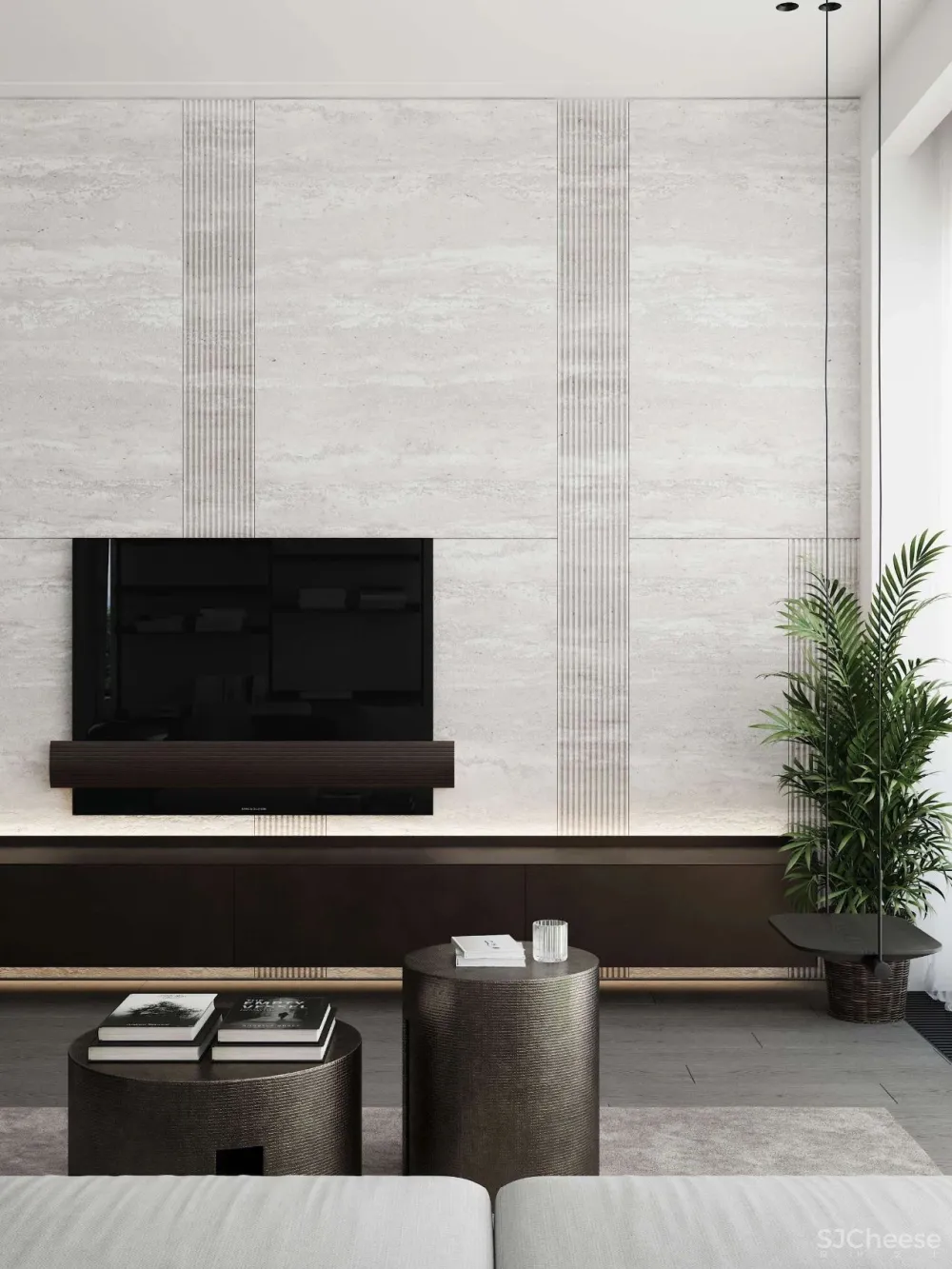 简约清新的自然新居,充满仪式感的平层大宅