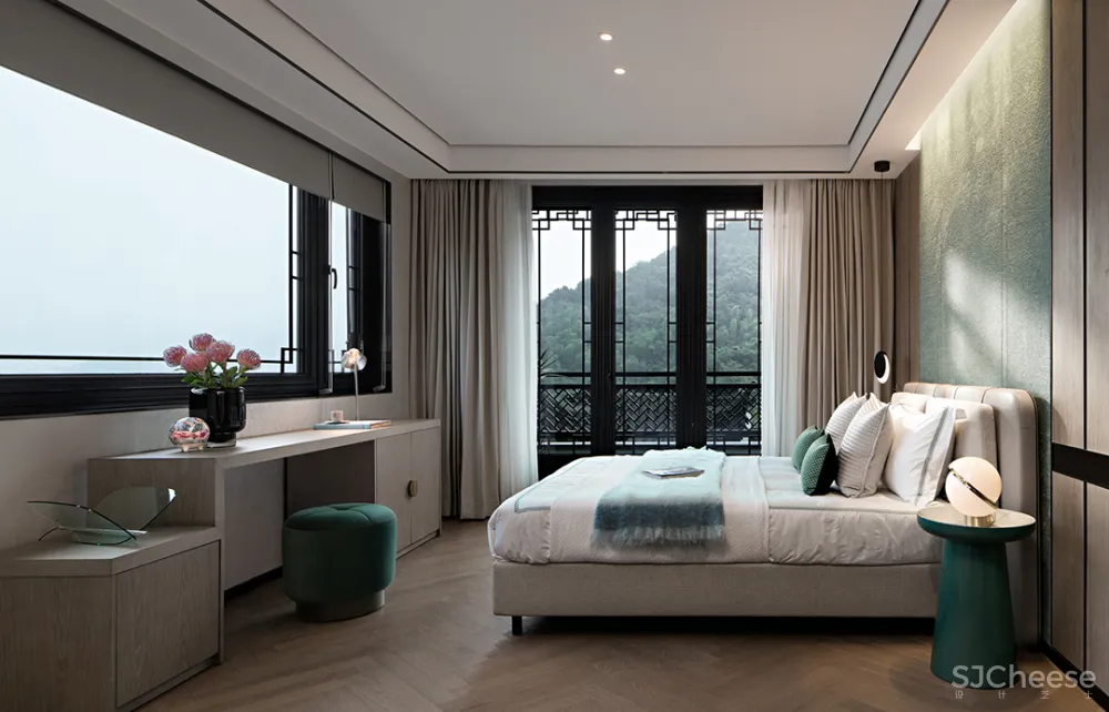 462㎡中式庭院,生活的每一步都很艺术!