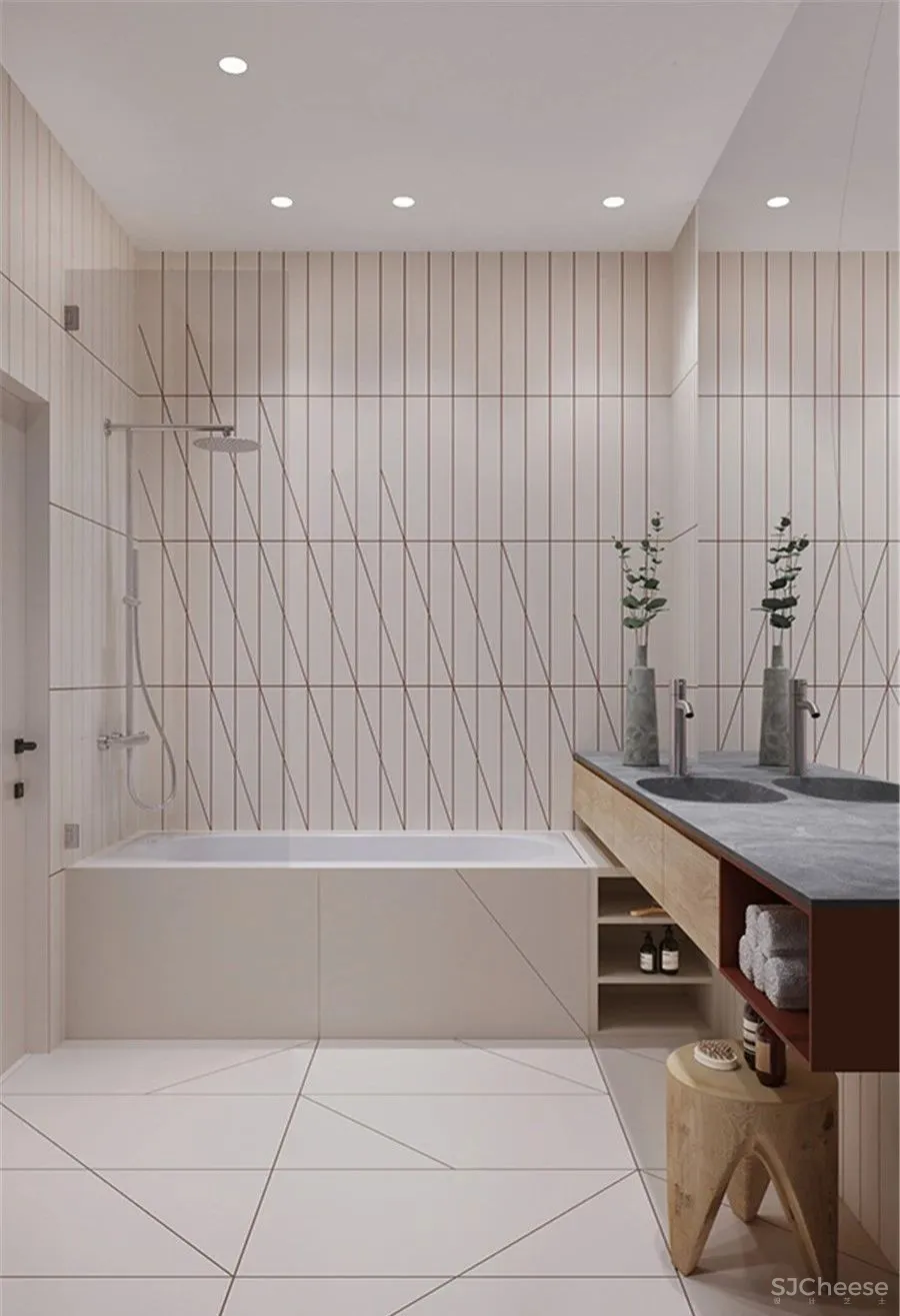 70㎡ 一室一厅,卧室加个地台,将空间利用到极致!