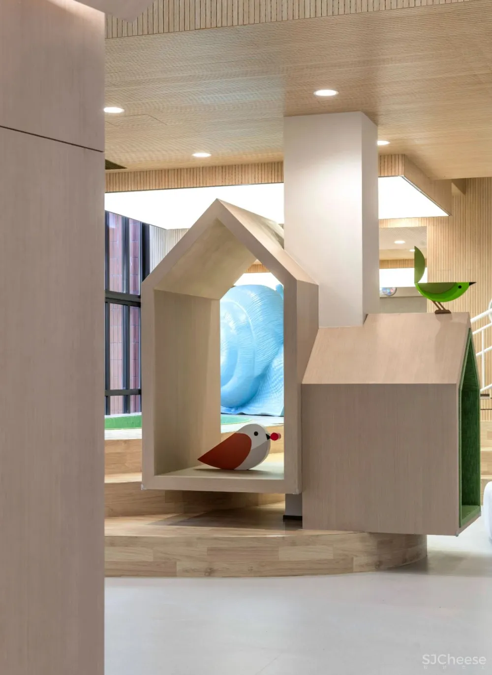 谁说幼儿园的设计千篇一律!看看这个与众不同的案例吧!