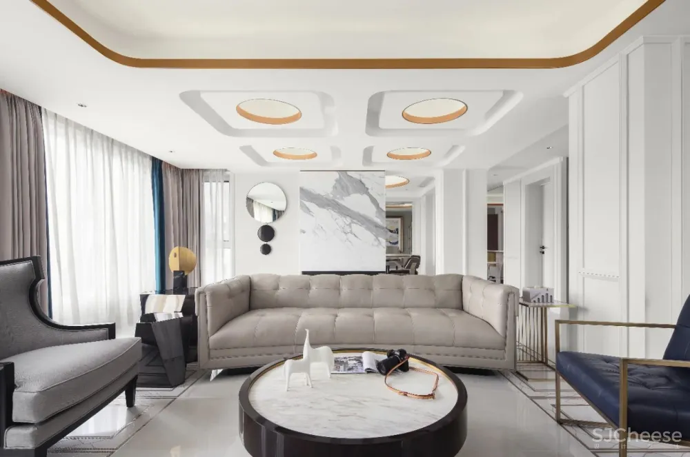 复式—现代轻奢风格，低调不失奢华！