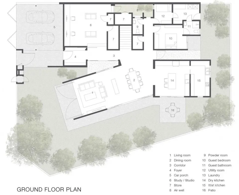 “隧道”尽头的光明 Bewboc住宅,马来西亚 Fabian Tan Architect