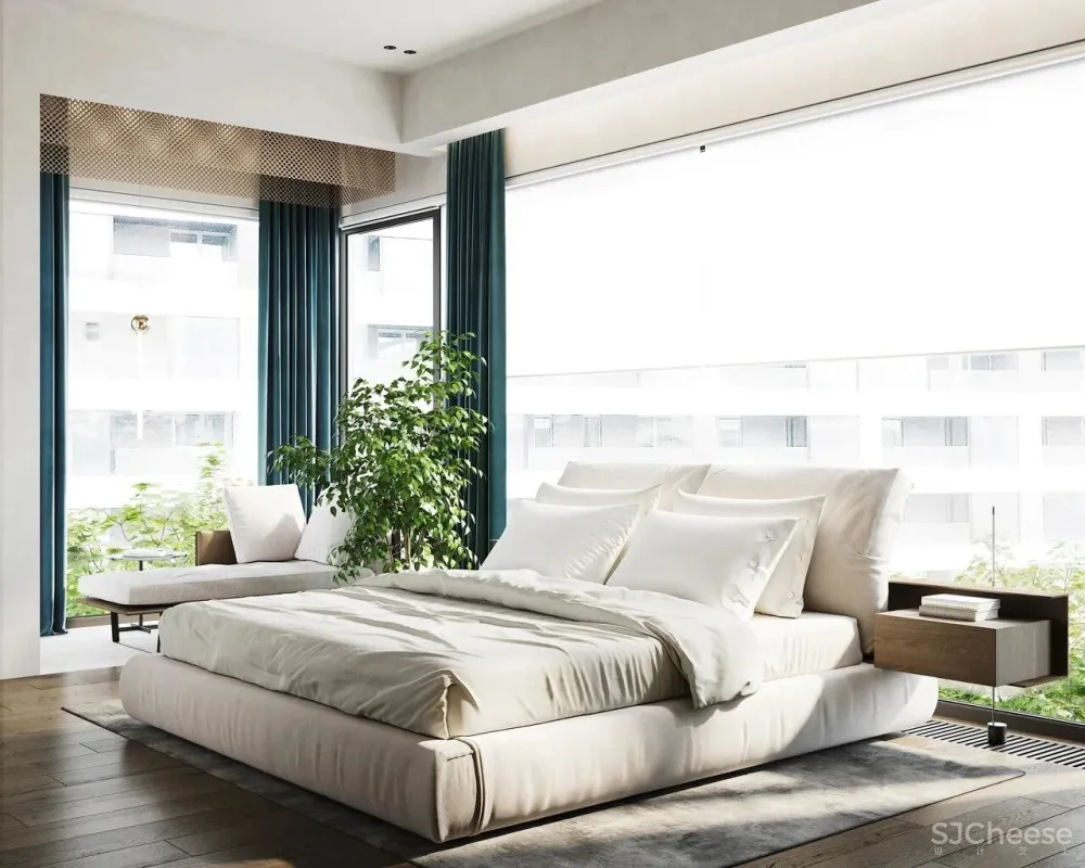 简约清新的自然新居,充满仪式感的平层大宅