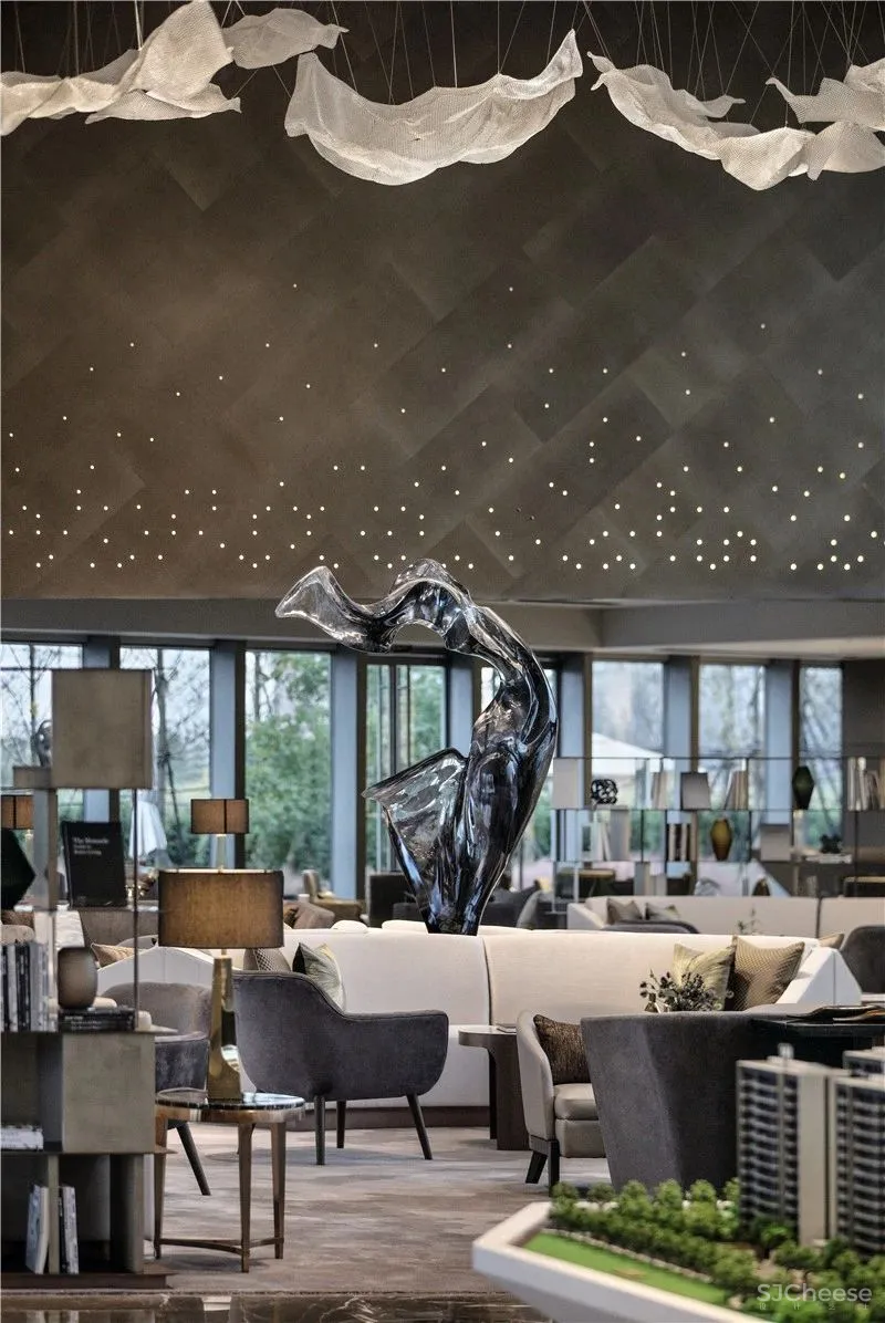 飞视设计 融创·上海唐镇华枫展示中心 中国国际室内设计年鉴