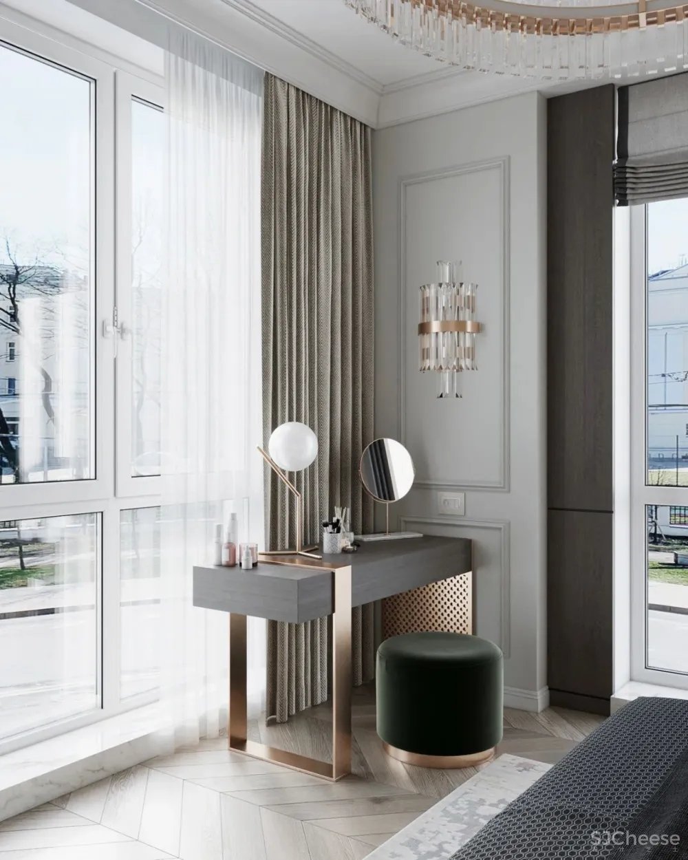 灰白 木色,尽显高雅知性!