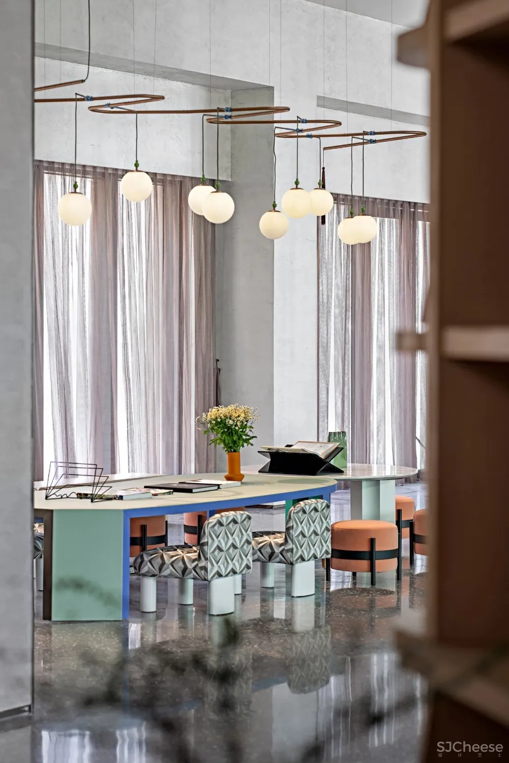 意巢设计丨长沙万科大家品牌生活馆:诗意沁然,与自然呼应共生