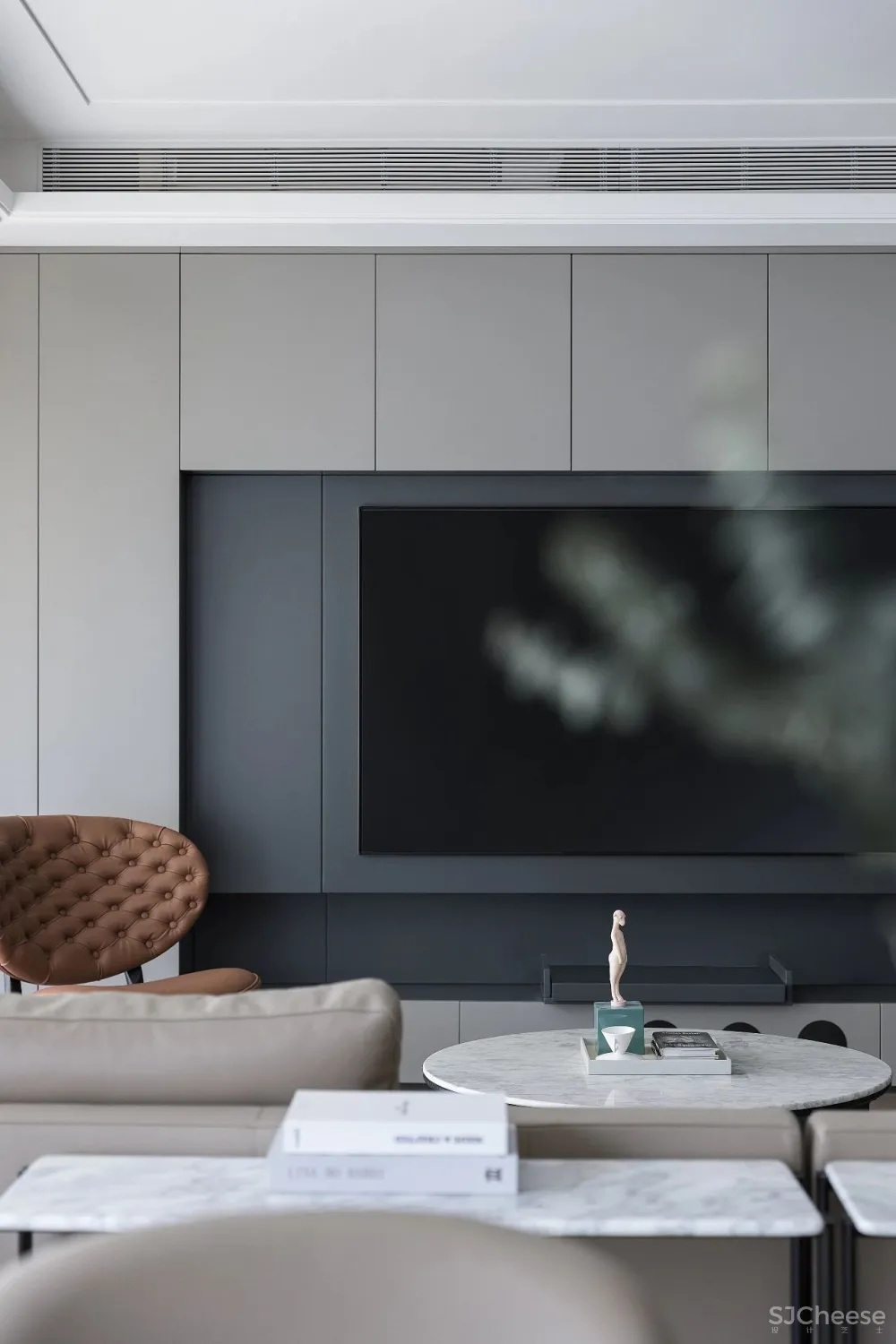 建筑师与老师的190㎡叠墅,一家四口,简单黑白灰,打造极简品质空间。