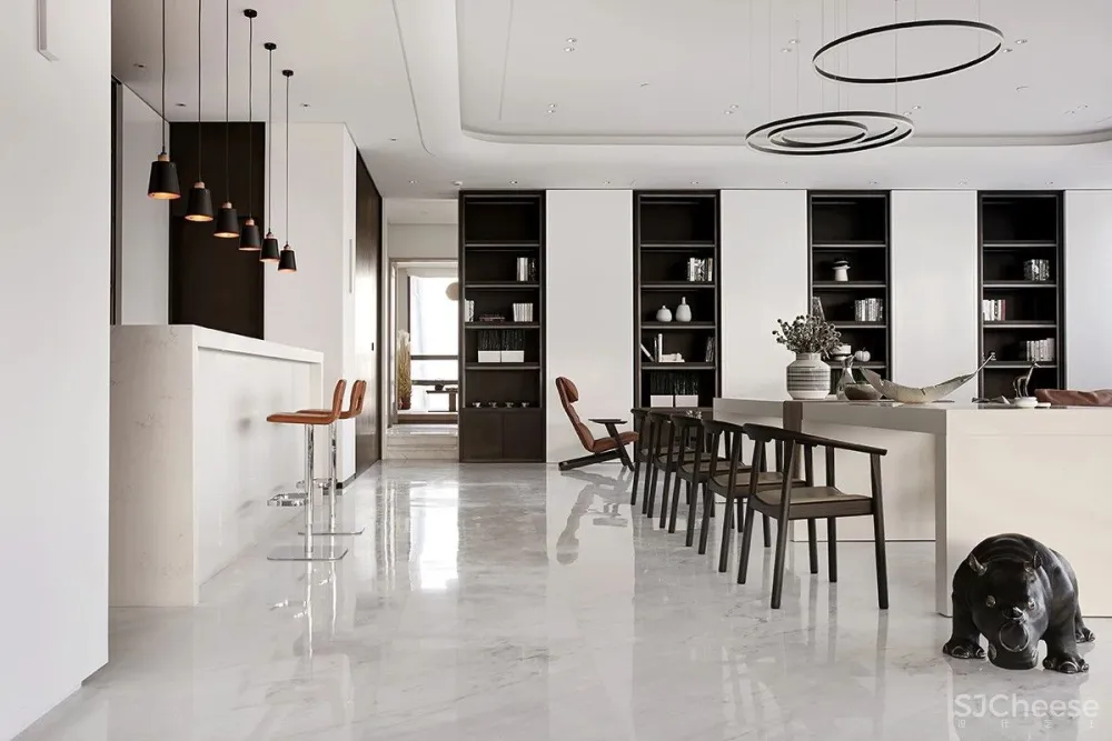 【中赫设计】天空之镜 宁波财富中心天际会所