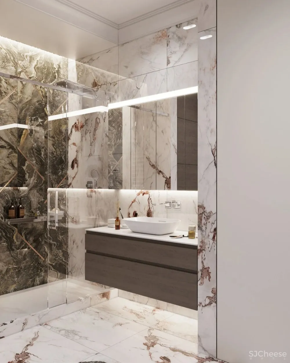 灰白 木色,尽显高雅知性!