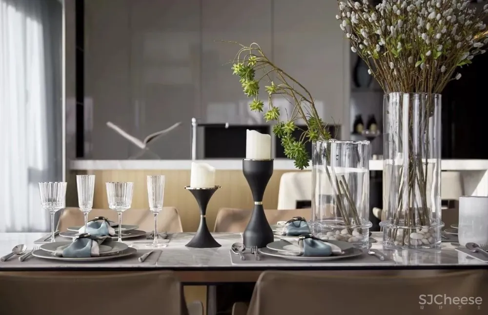 【佳木斯室内设计】260㎡顶奢大平层,美好而生动的极致品味!