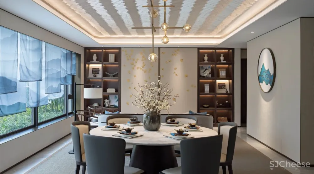 唤醒诗意的售楼中心——月印万川丨隐屏带你隐逸山居