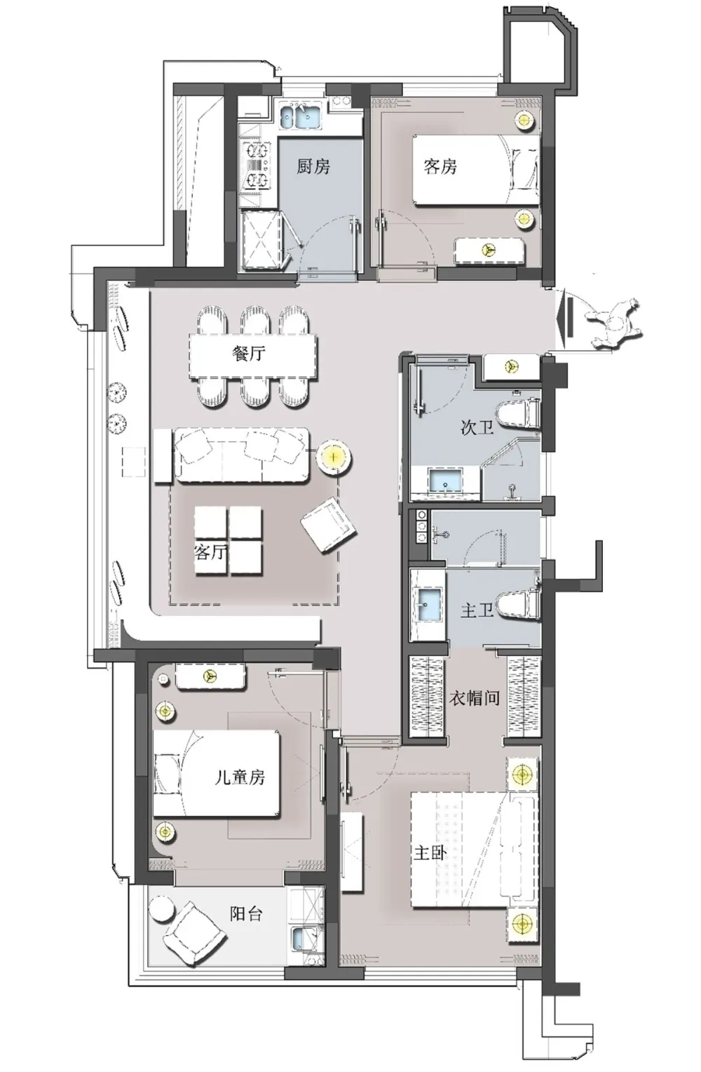 刘荣禄设计新作 雅奢空间设计,描绘都市新贵新生活