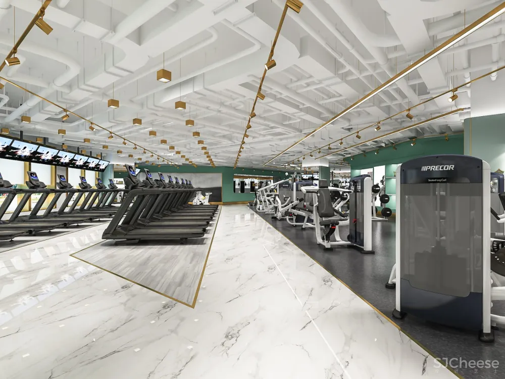 克莱因设计丨西安秦武士健身会所