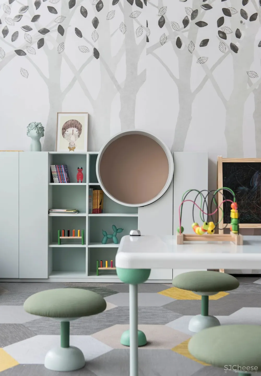 儿童区这样设计,让孩子爱上样板房、售楼处