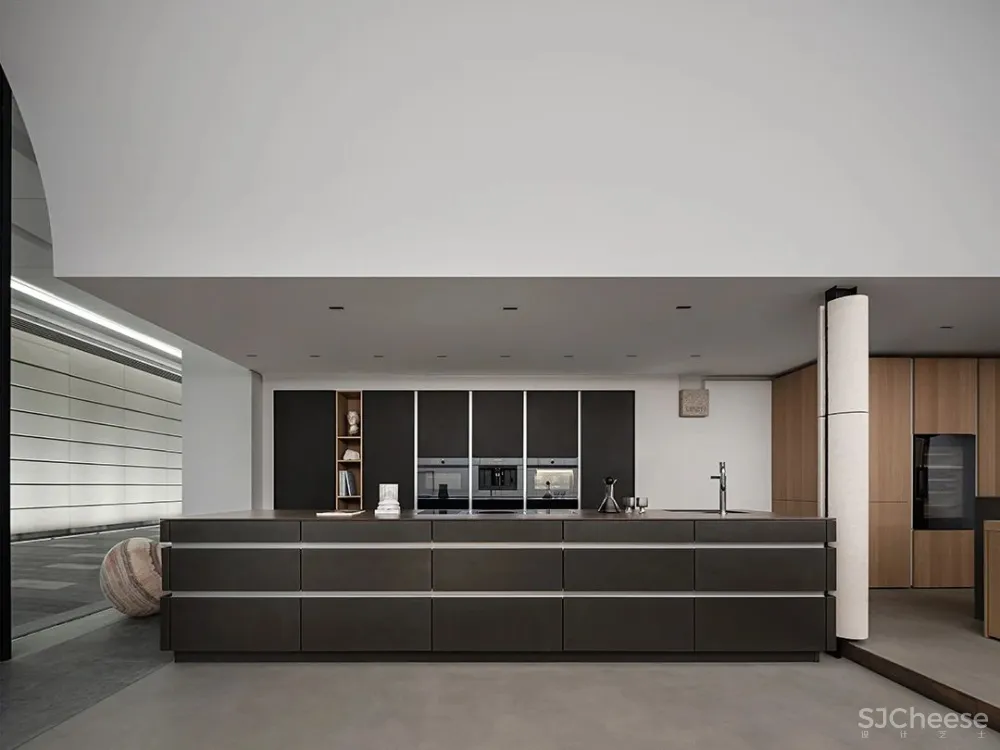 王鹏:深圳湾一号新开一家超惊艳的建筑厨房!