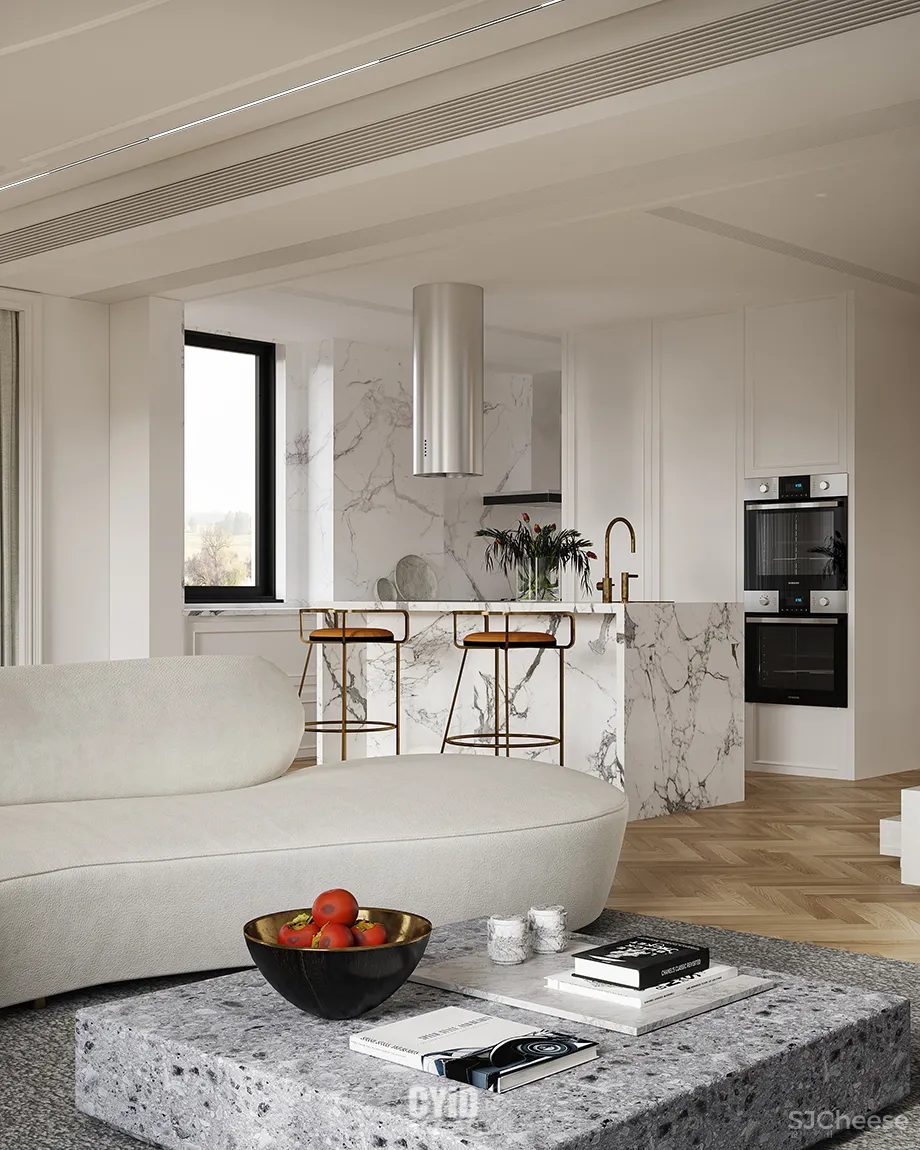 现代法式大宅,一场关于浪漫的华尔兹