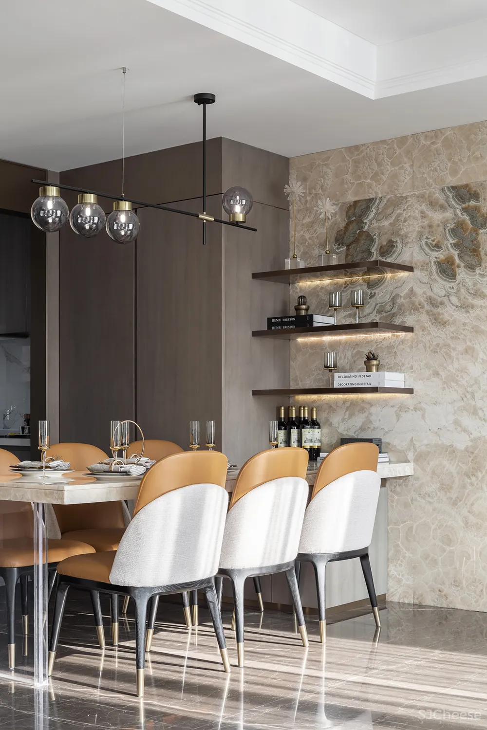 350㎡现代轻奢,极致生活的完美演绎!