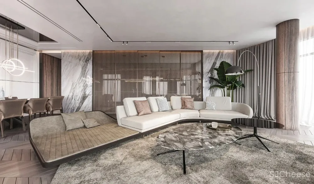 背景墙竟这么美?除了颜值,还很实用!