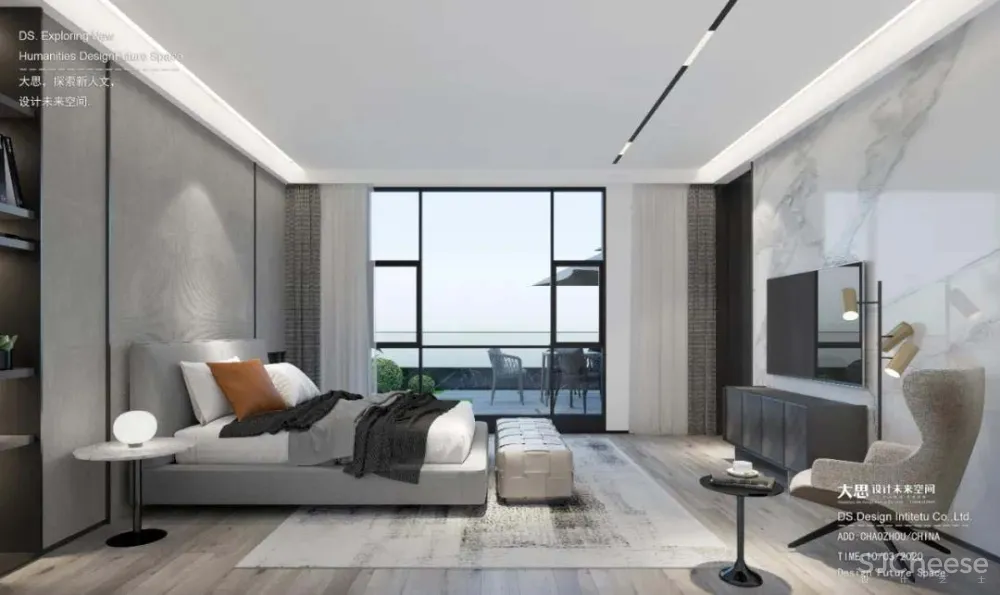 大思设计 | 虚致吉祥-极简新中别墅