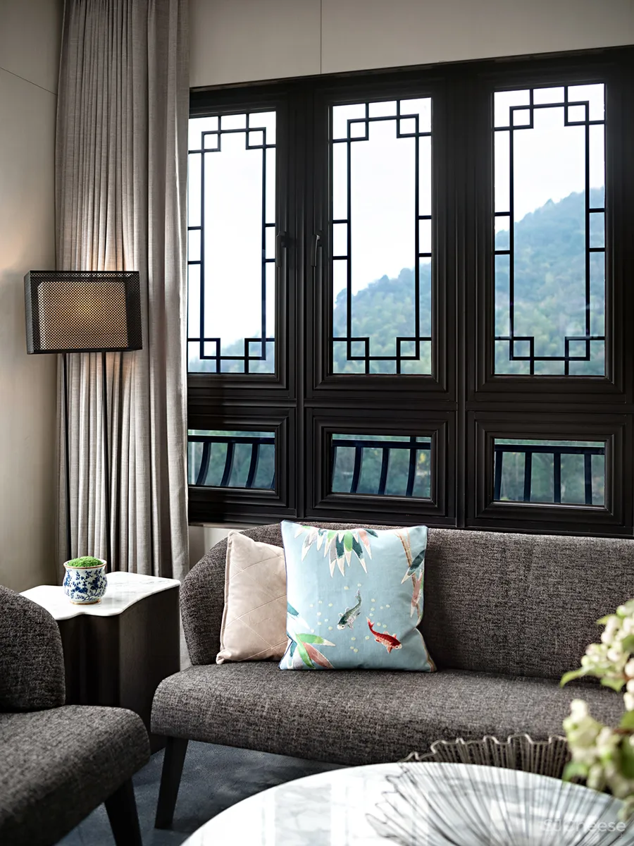 462㎡中式庭院,生活的每一步都很艺术!