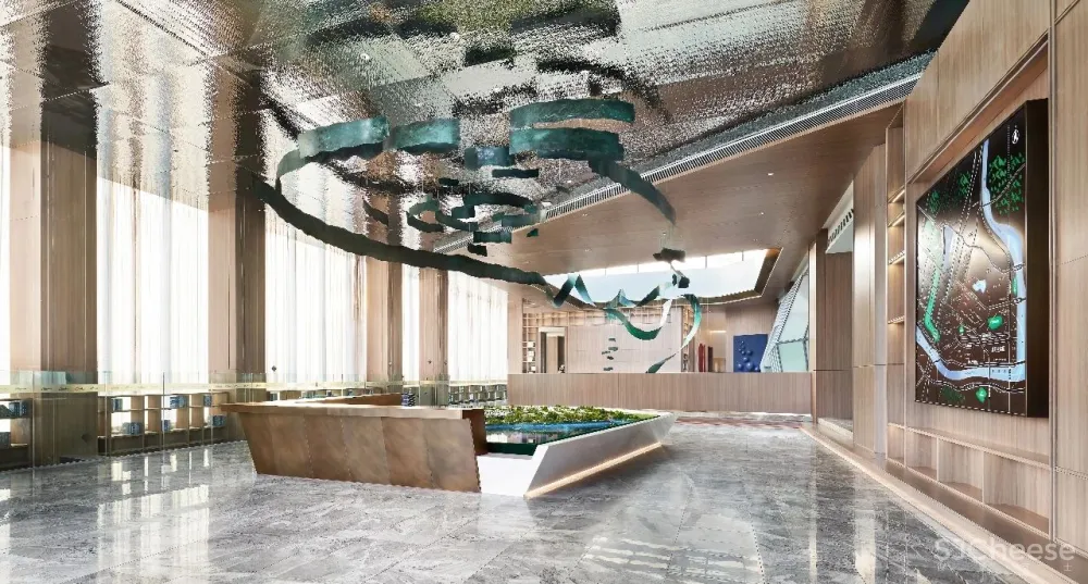 迪梵宜 × 九洲・云栖湖艺展中心:空间,在蔓延中生长