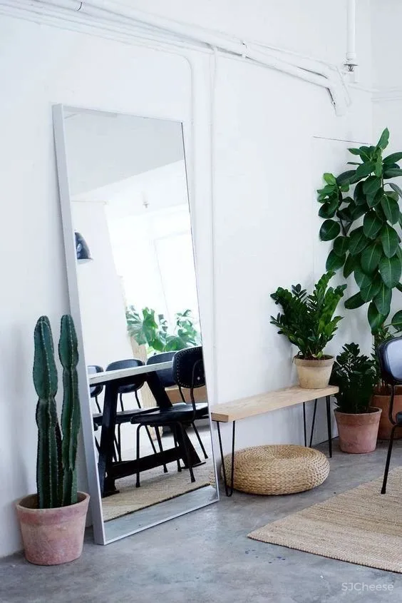 家居圈的时髦精都是这么用镜子的......