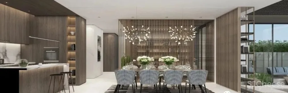 李玮珉新作 南京仁恒「凤凰山居」大吉别墅 效果图和实景照片