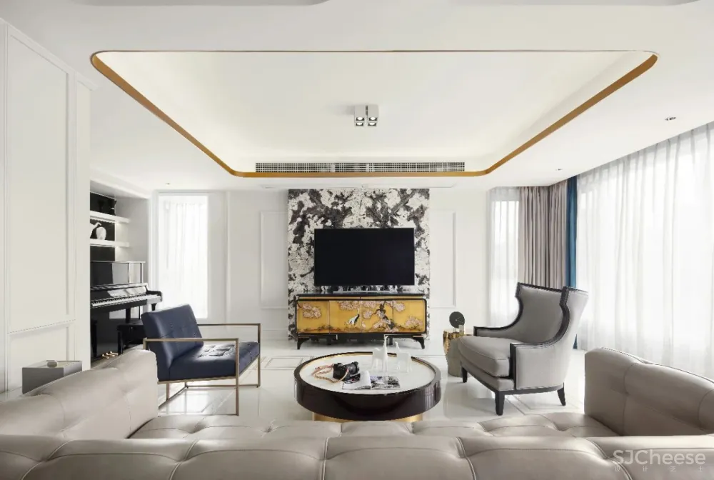 复式—现代轻奢风格，低调不失奢华！